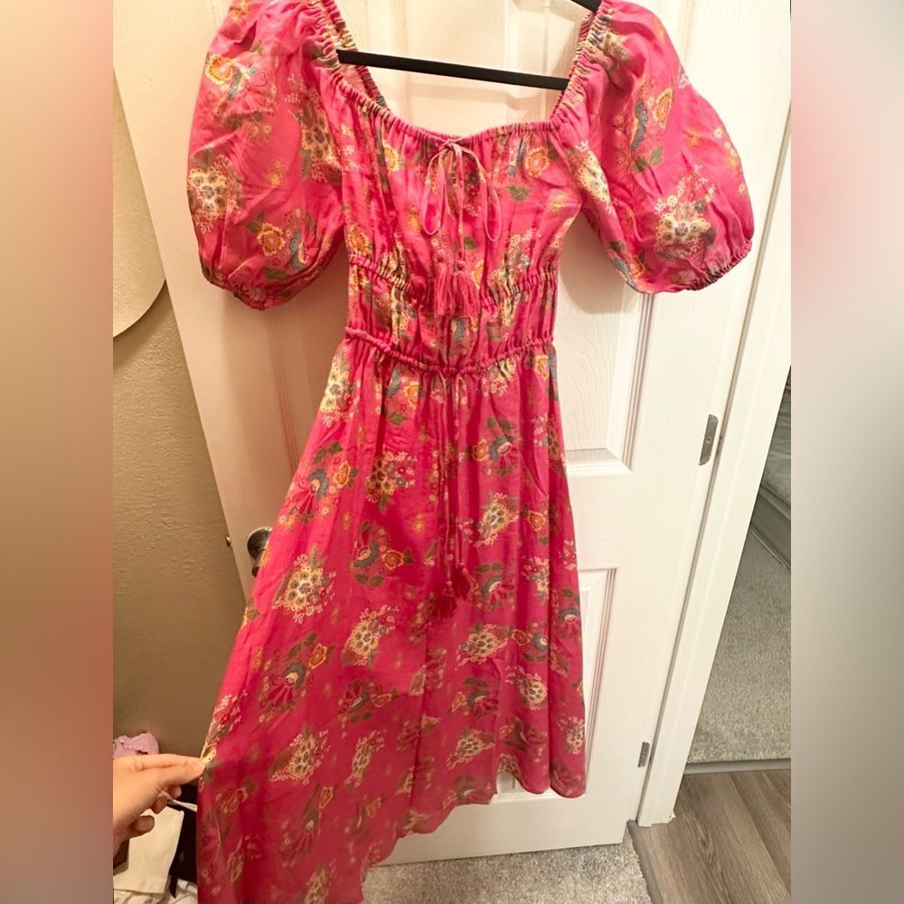 Spell Solstice Linen Soiree Dress - size XXS - Picture 5 of 6